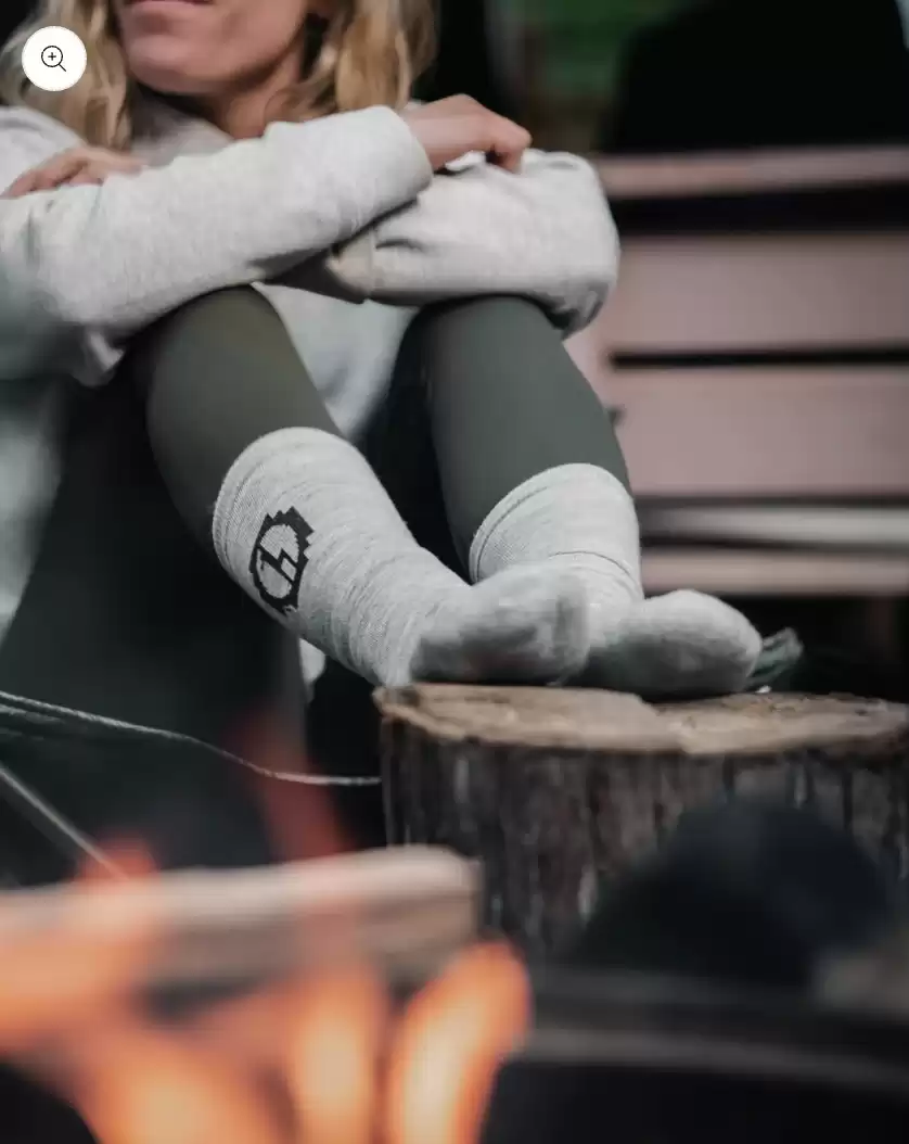 Alpaca Crew Socks 3-Pack - Sustainable Lightweight - PAKA